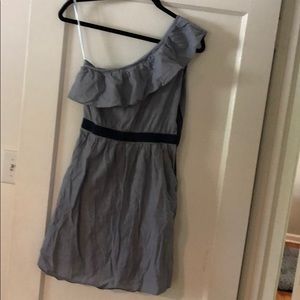 One Strap Chambray Dress